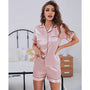 ClaudiasPyjama I Satin Pyjama für Damen