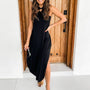 Miami Sunshine Maxikleid | Halter Sommerkleid