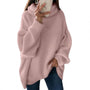 SpringShirt I Oversized Pullover mit Rollkragen