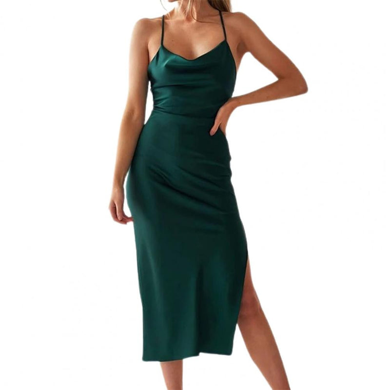 MatildasDress I Elegante Satijnen Jurk Voor Dames