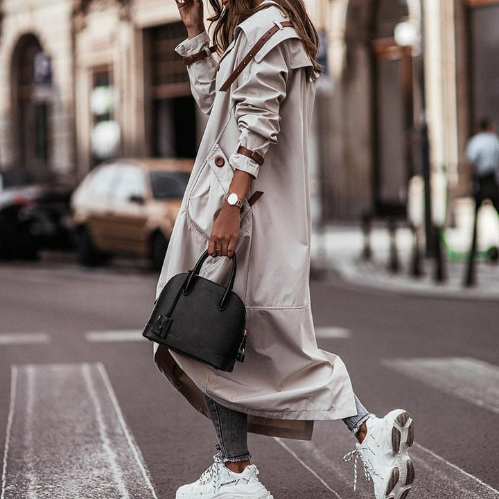 Long Coat with Pockets