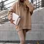 Übergroßer weicher Pullover
