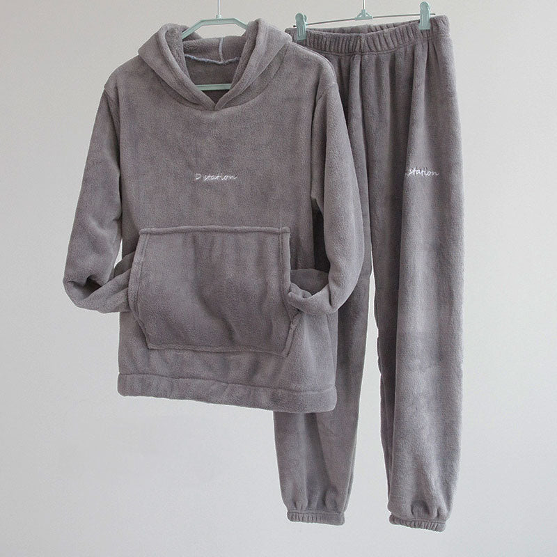 Winter Pajamas Set Women Loungewear