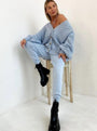 AnneliesSet I Bequemes 2-teiliges Set für Damen I Weste und Hose