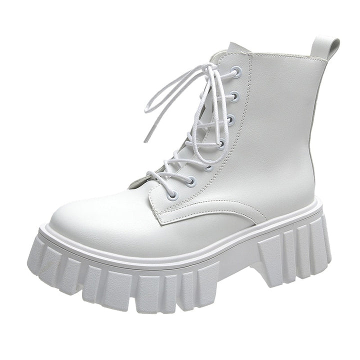 JetsBoots I Lederen Enkellaars Voor Dames