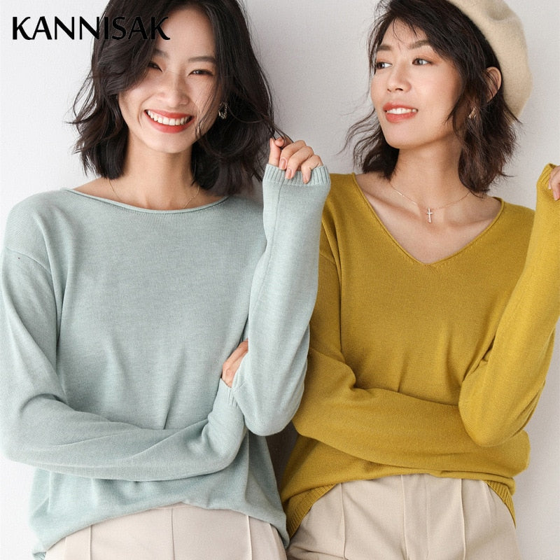 MarliesShirt I Basic-Pullover für Damen
