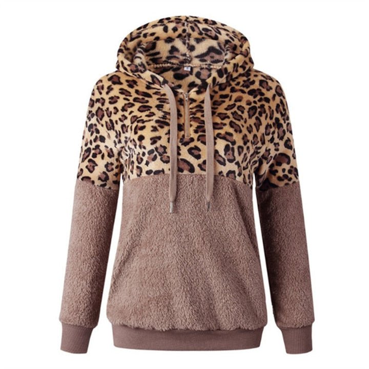 Trui met luipaardprint