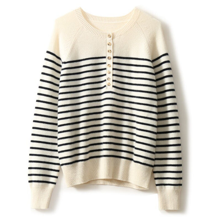 SiebelsShirt I Wollen Wintertrui Voor Dames