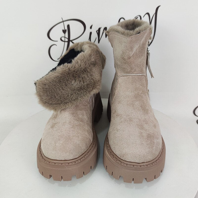 ChantelleBoots I Snowboots Met Wollen Binnenkant Voor Dames