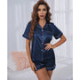 ClaudiasPyjama I Satin Pyjama für Damen