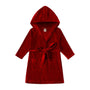 Kleinkind Baby Jungen Mädchen Samt-Pyjamas