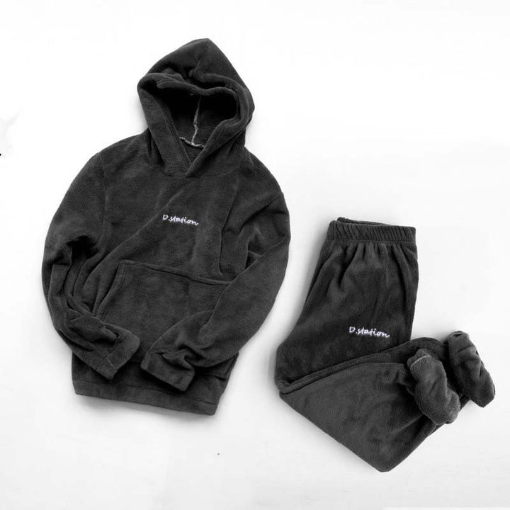 Winter Pajamas Set Women Loungewear