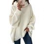 SpringShirt I Oversized Pullover mit Rollkragen