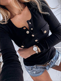 DarciesShirt I Trui Met Knopen Voor Dames