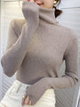 Pullover mit Rollkragen