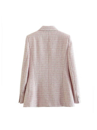 MariamsJacket I Gevlochten Tweed Jacket Voor Dames