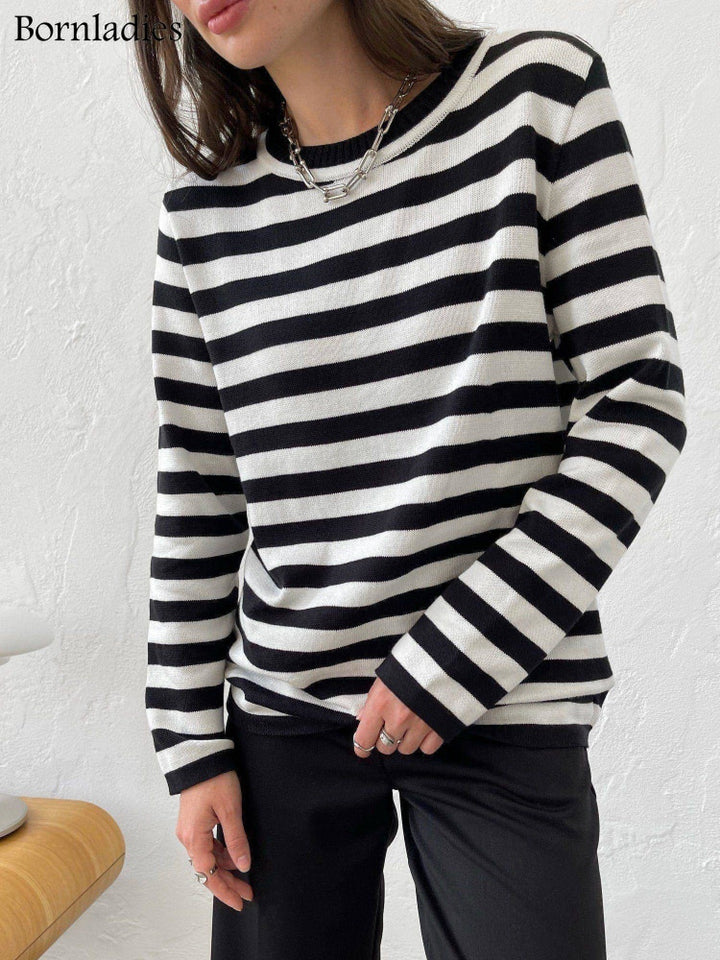 StripedTee™: Pullover für Damen