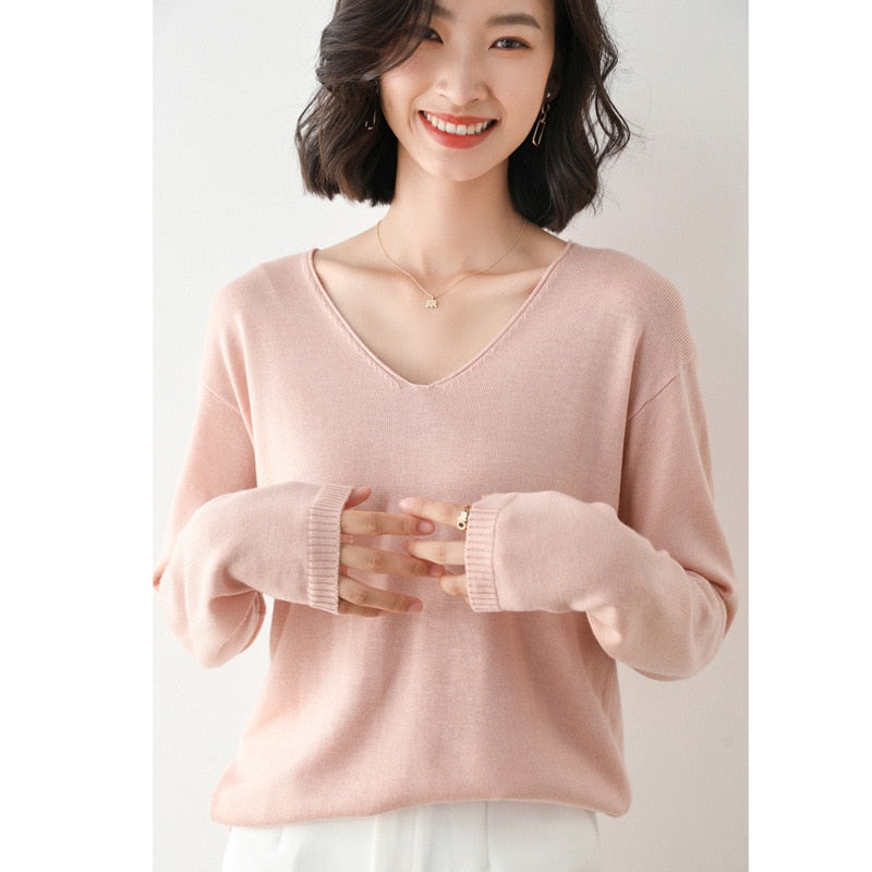 MarliesShirt I Basic-Pullover für Damen