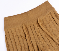 Elegant Knitted Bead Set | Sweater with Long Sleeves & Pants Set