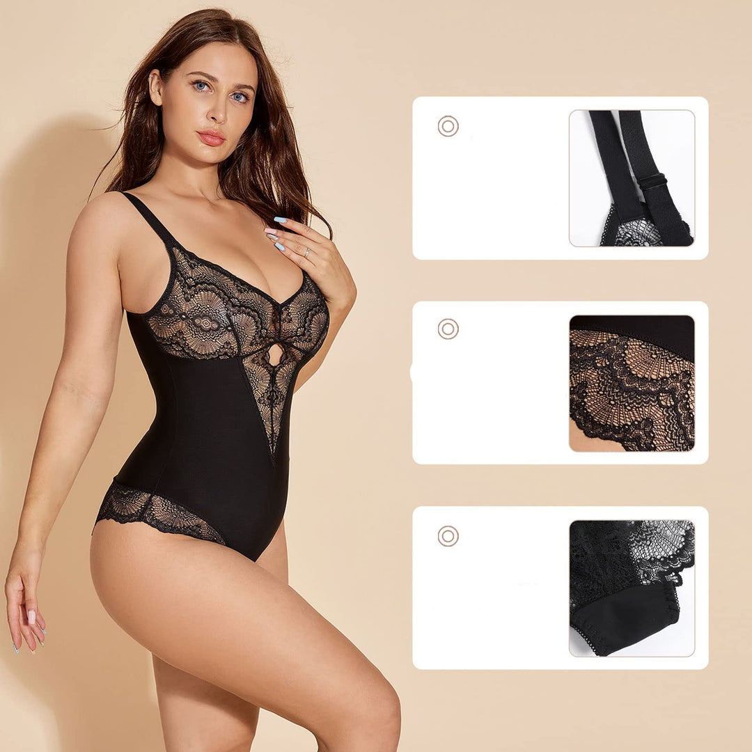 Hally Suit | Kanten Bodysuit