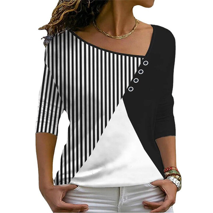 MirtesShirt I V-hals T-shirt Voor Dames
