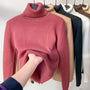Rollkragen Winterpullover