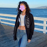 SkeletonHoodie™: Hoodie für Damen
