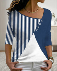 MirtesShirt I V-hals T-shirt Voor Dames