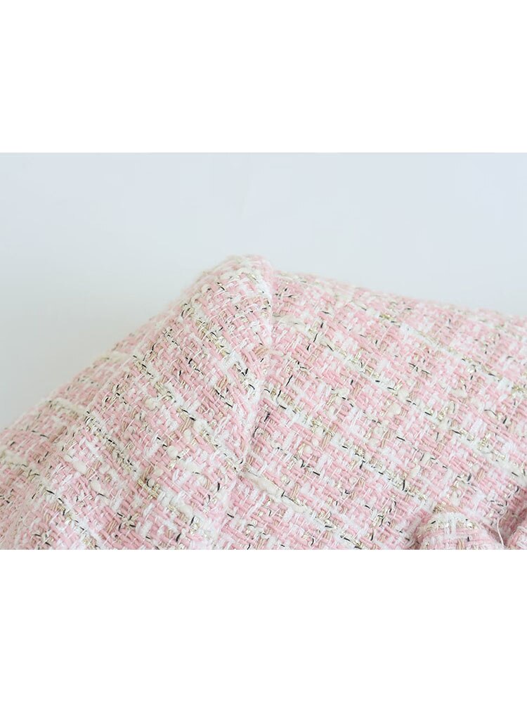 MariamsJacket I Gevlochten Tweed Jacket Voor Dames