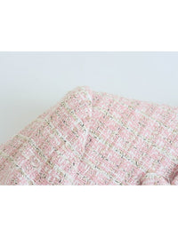 MariamsJacket I Gevlochten Tweed Jacket Voor Dames