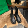 EefjesStiefel I Stiefel mit hohem Plateau und breiter Spitze für Damen