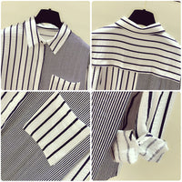 AnasBlouse I Blouse Met Krijtstrepen Voor Dames