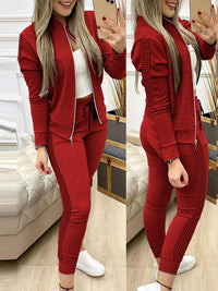 Two-piece warm outfit
