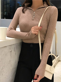 BellasShirt I Rollkragenpullover für Damen