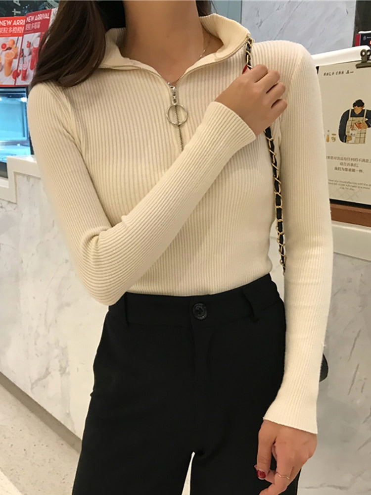 BellasShirt I Rollkragenpullover für Damen