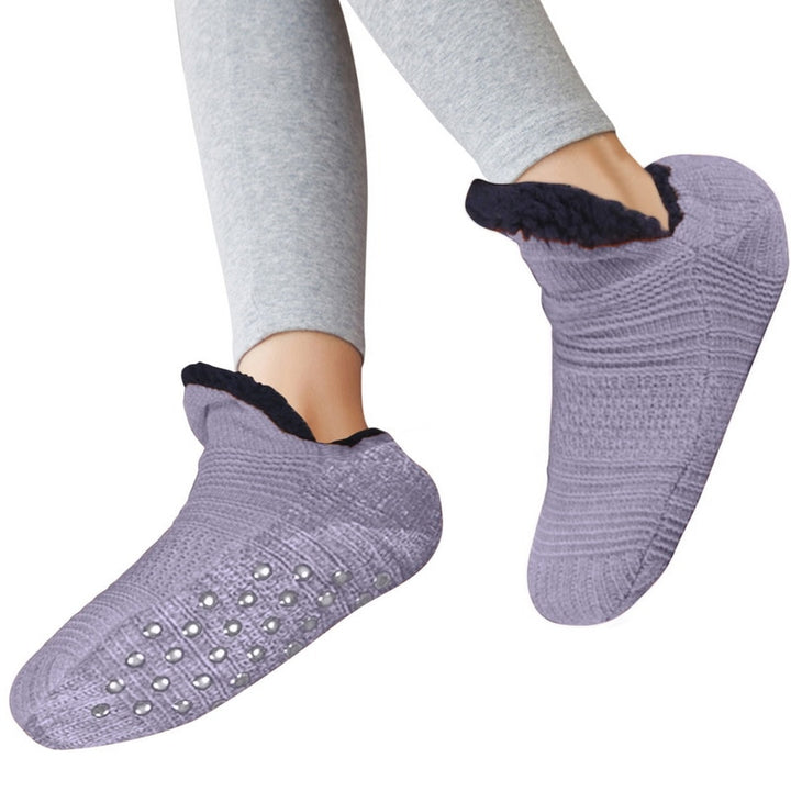 Indoor Socks Shoes Warm Woolen