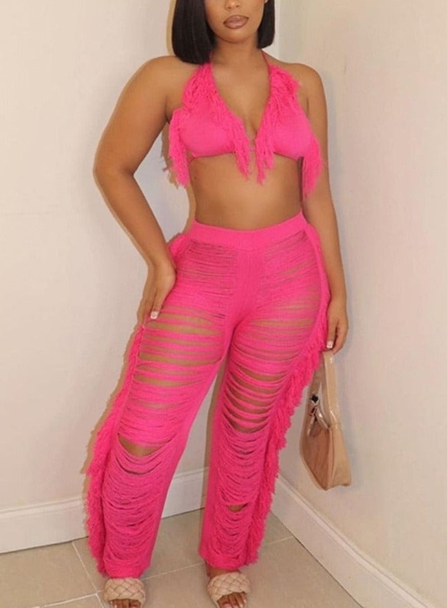 EefjesJeans I Ripped Jeans & Top Voor Dames