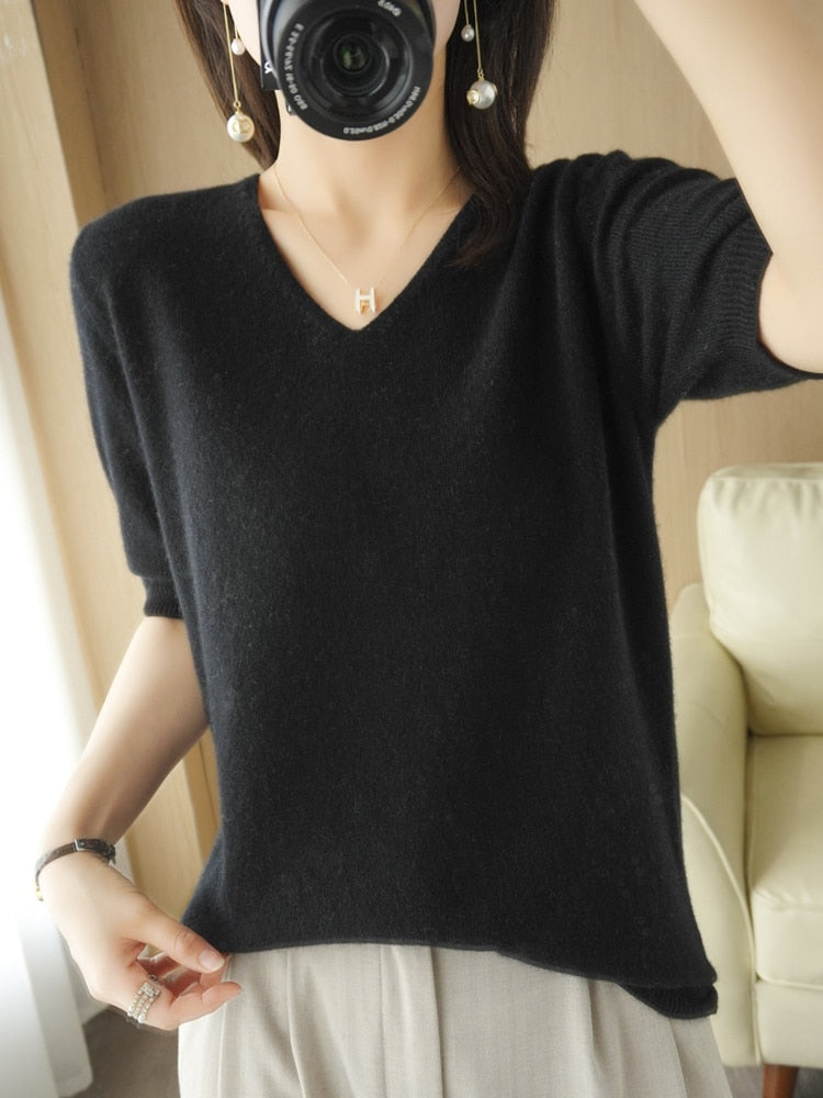 IsabelsShirt I Trui Met V-hals