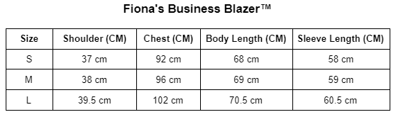 Fionas Business Blazer™