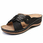 TrendZetter™: Damensandalen mit Blumenmuster