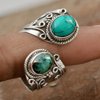 Stone Ring | Adjustable Ring