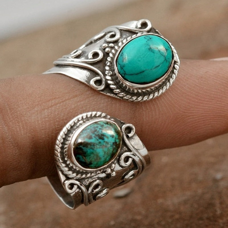 Stone Ring | Adjustable Ring