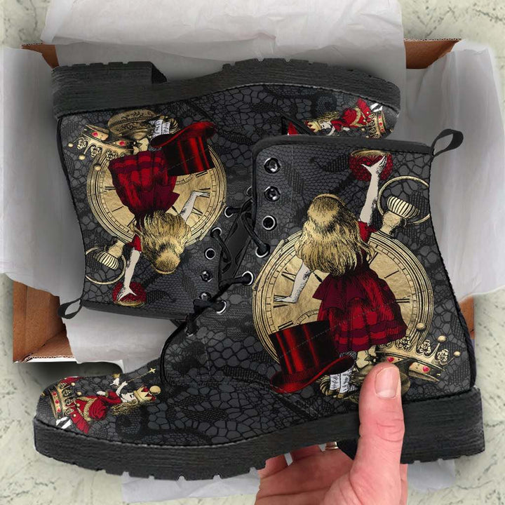 Flower Skull Winter Shoes