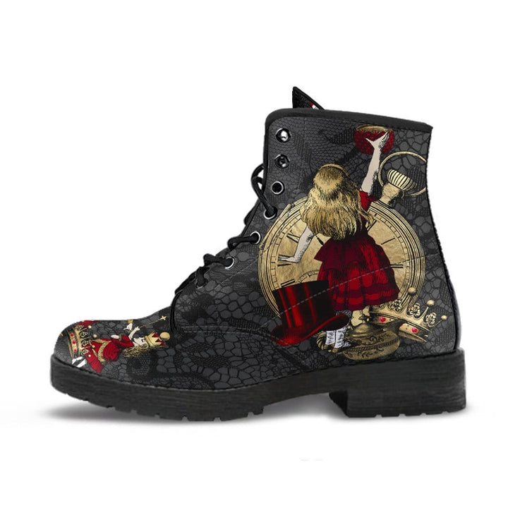 Flower Skull Winter Shoes