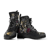 Flower Skull Winter Shoes