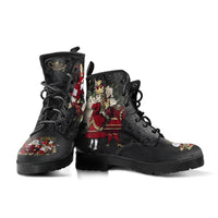 Flower Skull Winter Shoes