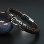 Infinity Armband | Lederknoten-Armband