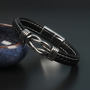 Infinity Armband | Lederknoten-Armband