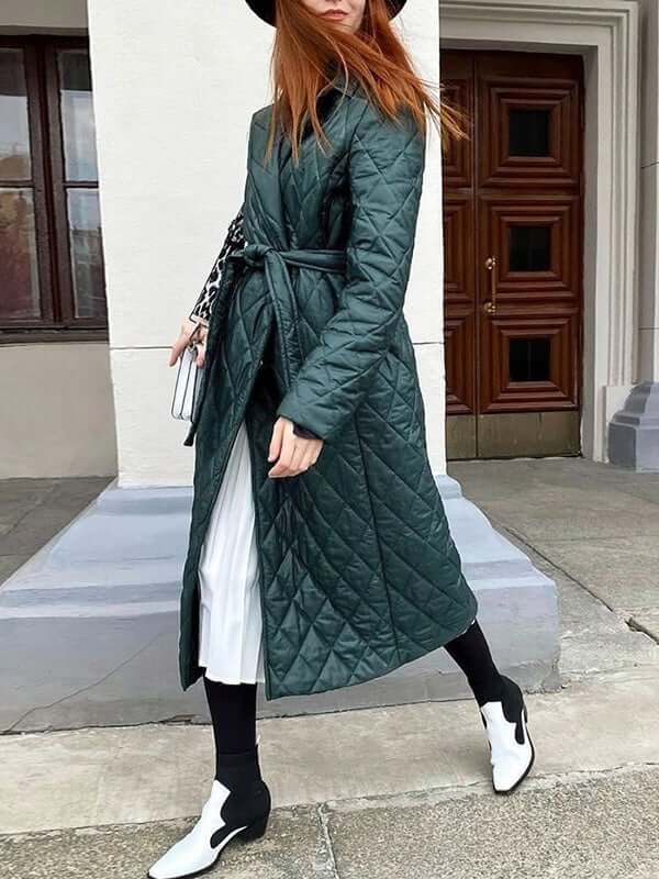 Simplee | Kariert Winterjacke