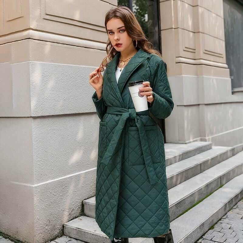 Simplee | Kariert Winterjacke